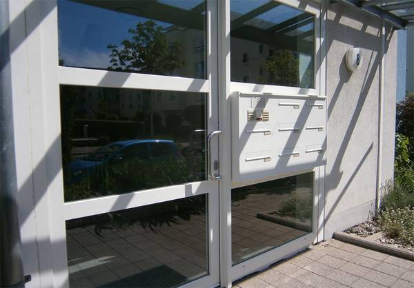 Eingang Haus betreutes Wohnen