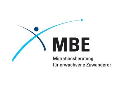 Logo MBE - Migrationsberatung für erwachsene Zuwanderer