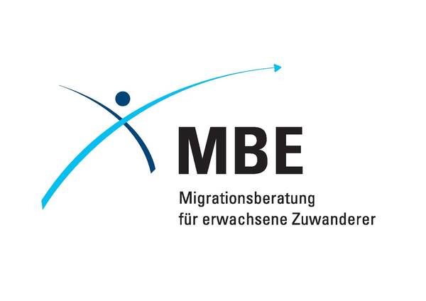 Logo MBE - Migrationsberatung für erwachsene Zuwanderer