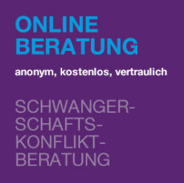 Logo Online Beratung Schwangerschaft